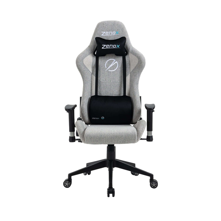 Mercury Mk-2 Gaming Chair (Fabric/Light Grey) Zenox