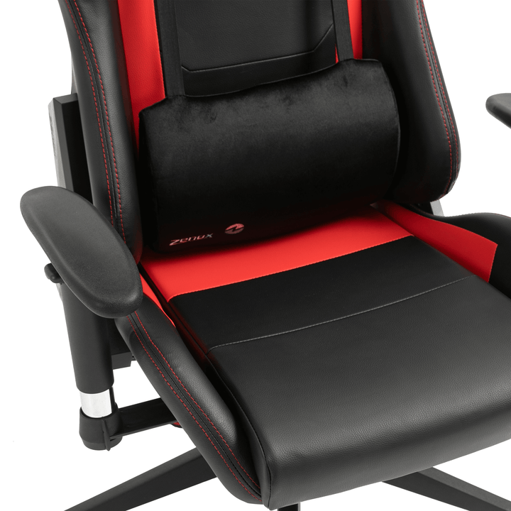 Mercury Mk-2 Gaming Chair (Leather/Red) Zenox