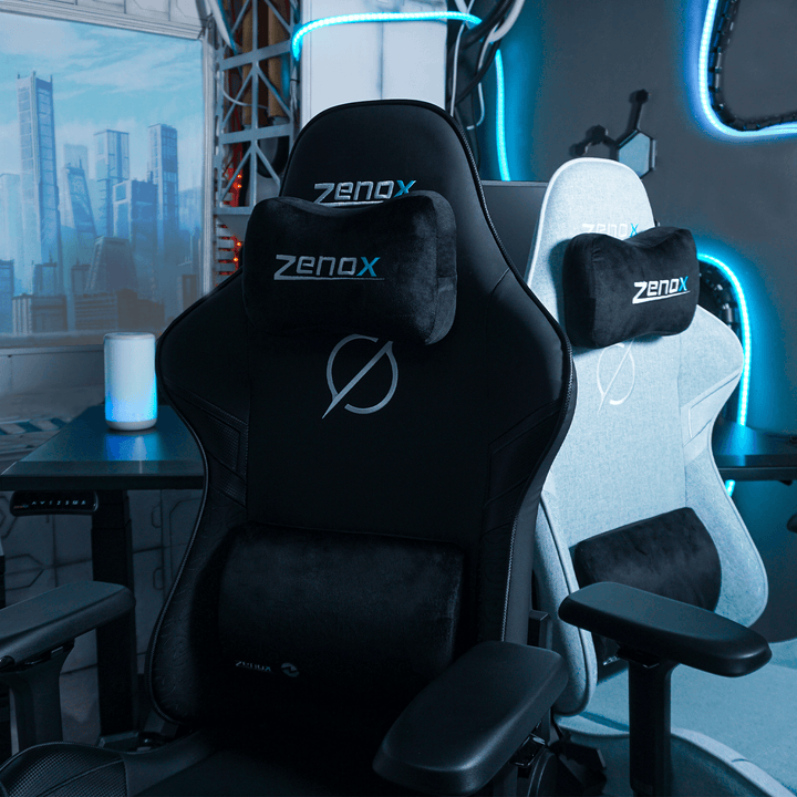 Saturn Mk-2 Gaming Chair (Fabric/Lake Green) Zenox