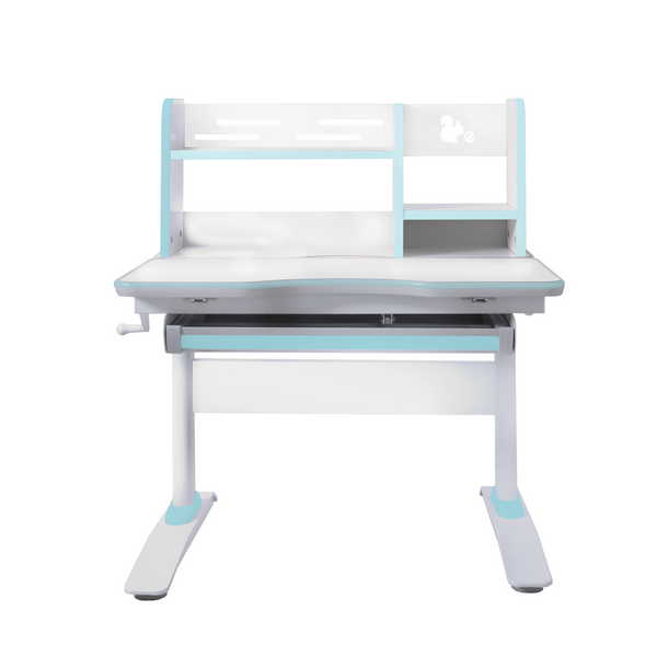 Zenox Kids Squirrel Ergonomic Adjustable Desk (Sky Blue)