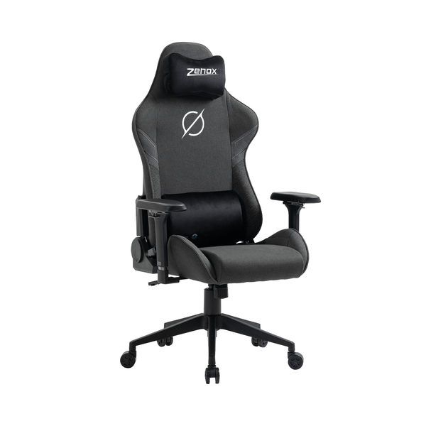 Saturn Mk-2 Gaming Chair (Fabric/Charcoal) Zenox