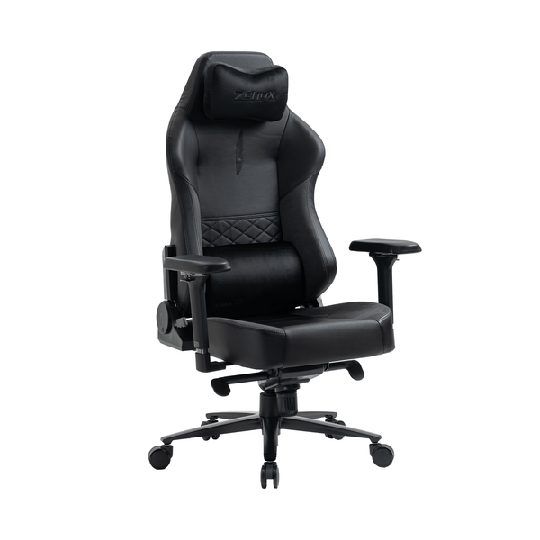 Zenox Spectre Mk-2 Gaming Chair (Leather/Charcoal)