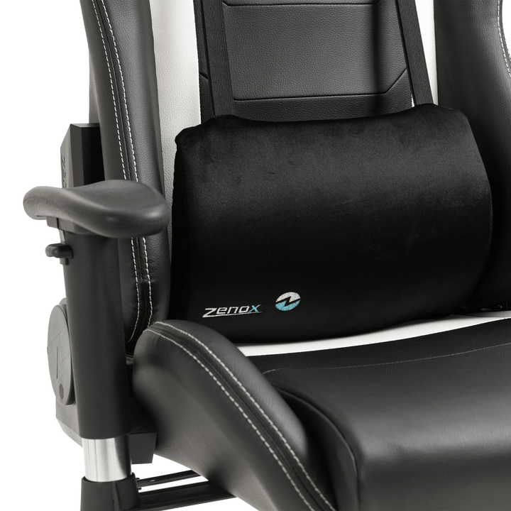 Mercury Mk-2 Gaming Chair (Leather/White) Zenox