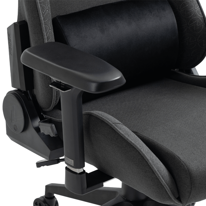Saturn Mk-2 Gaming Chair (Fabric/Charcoal) Zenox