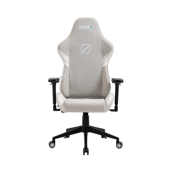 Saturn Mk-2 Gaming Chair (Fabric/Light Grey) Zenox