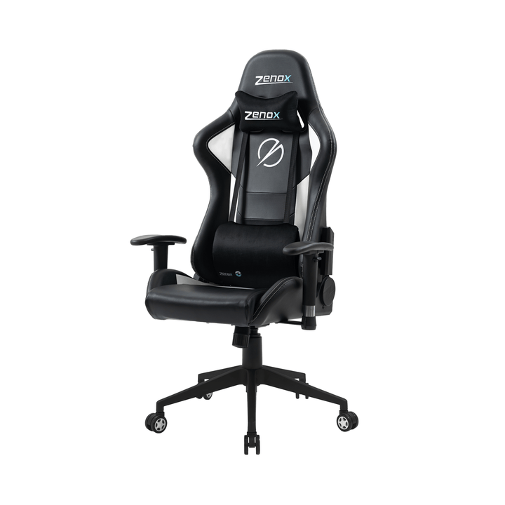 Mercury Mk-2 Gaming Chair (Leather/White) Zenox
