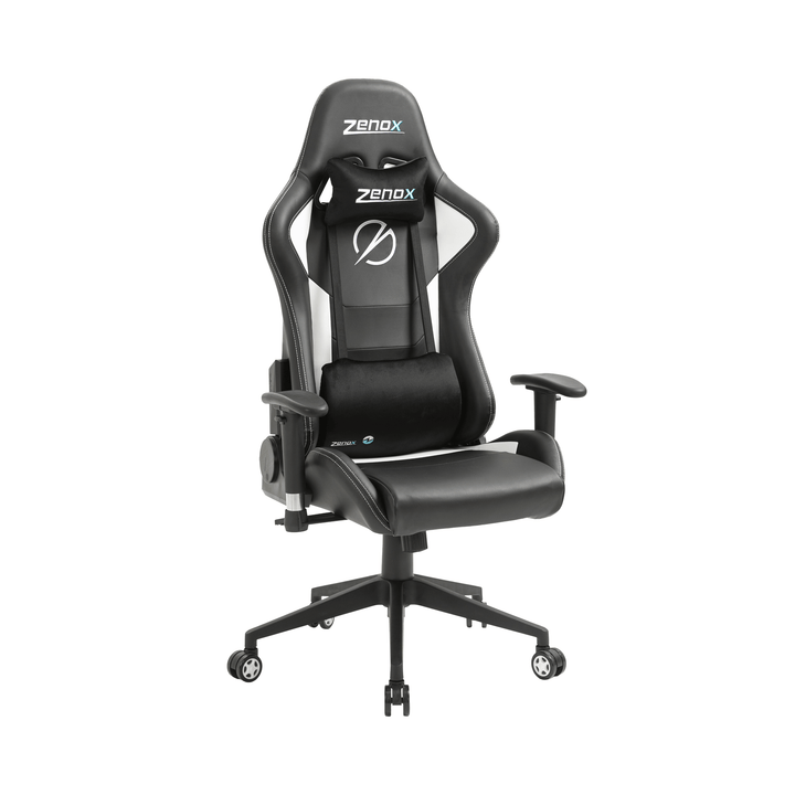 Mercury Mk-2 Gaming Chair (Leather/White) Zenox