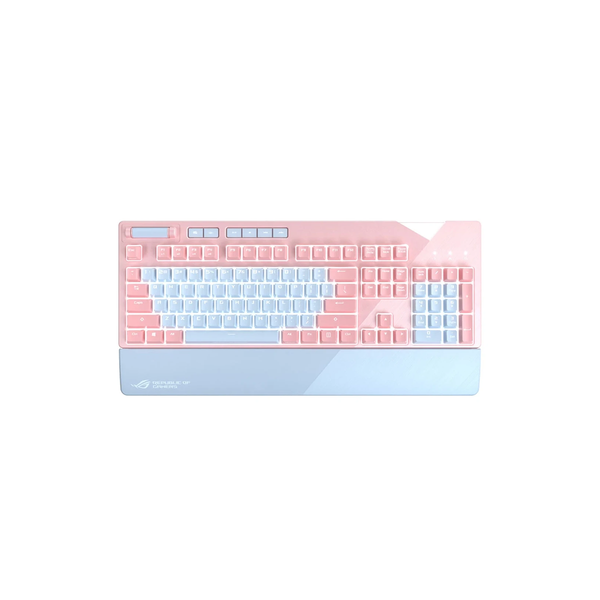 ROG Strix Flare PNK LTD RGB mechanical gaming keyboard  (Blue Switch) - Zenox