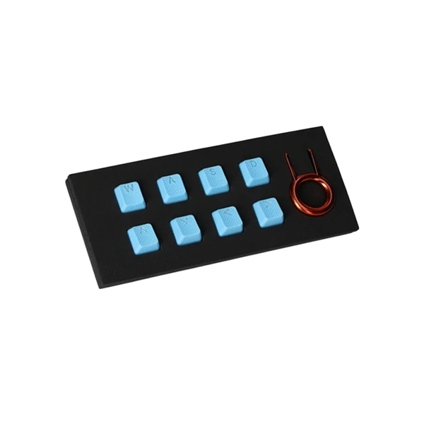 Tai-Hao - NEON Blue - ABS/Rubber/Double shot keycap