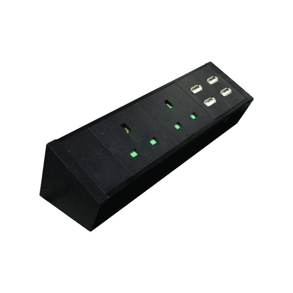 Desk Mount Power Strip - Zenox