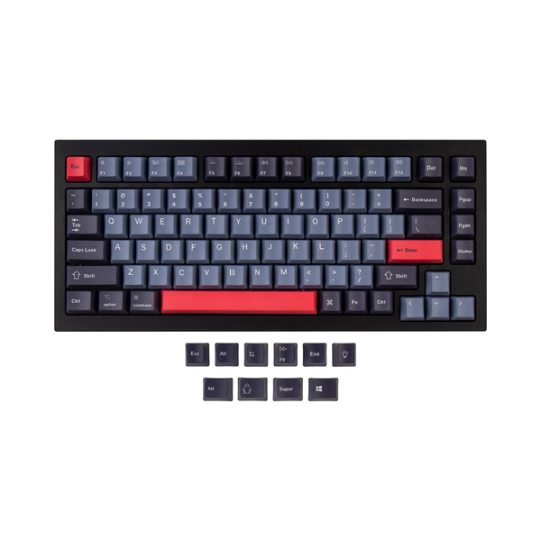 Keychron OEM Dye-Sub PBT Keycap Set - Dolch Red (V1/V2/Q1/Q2/K2/K2 PRO)