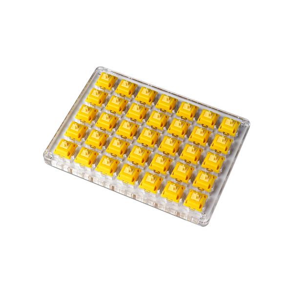 Gateron Cap Switch Set (35pcs) - Cap Golden-Yellow