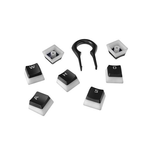 HyperX - Double Shot PBT Keycaps (Black)