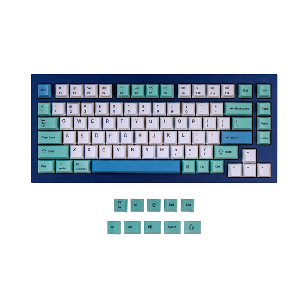Keychron OEM Dye-Sub PBT Keycap Set - Iceberg