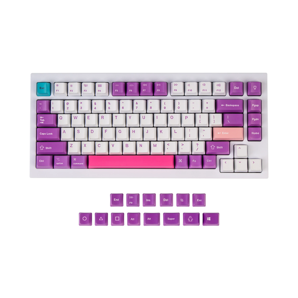 Keychron OEM Dye-Sub PBT Keycap Set - Unicorn (V1/V2/Q1/Q2/K2/K2 PRO)