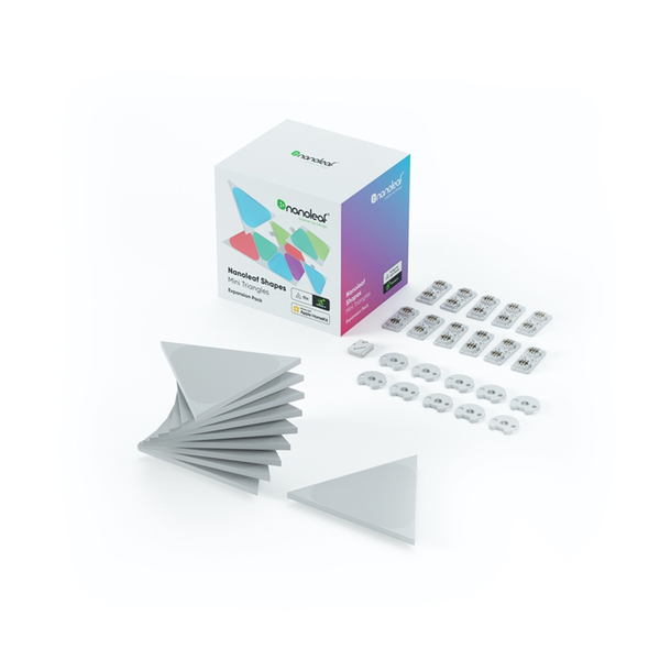 Nanoleaf Shapes Mini Triangle Expansion Pack - 10PK