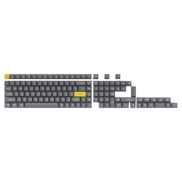 Keychron Double Shot OSA PBT Keycap Full Keycap Set - Dark Grey